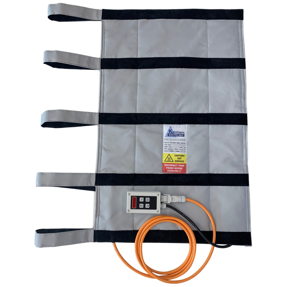 Produktabbildung Nr. 3: Kuhlmann Heizmantel für Hochspannungskabel, 230 V mit Temperaturregler 0 - 90 ºC, 750 W, Länge 1 m