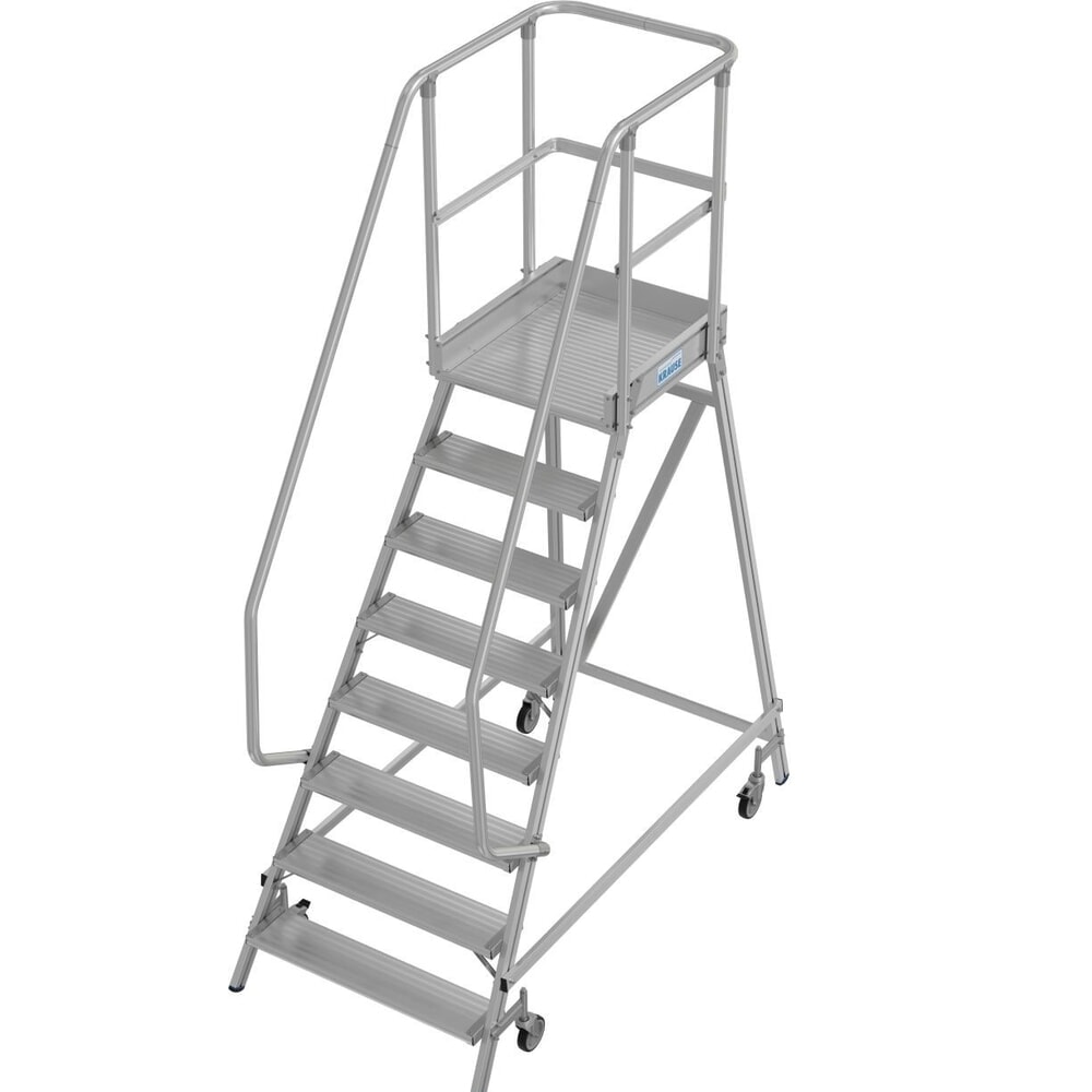 Produktabbildung Nr. 1: KRAUSE® STABILO Podesttreppe, 1-seitig, verfahrbar, Standhöhe 1,90 m