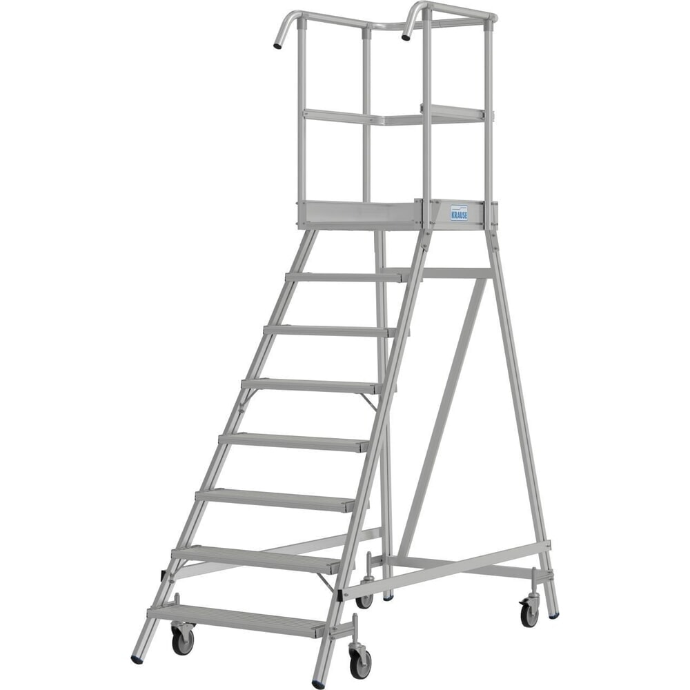 Produktabbildung Nr. 9: KRAUSE® STABILO Podesttreppe, 1-seitig, verfahrbar, Standhöhe 1,90 m