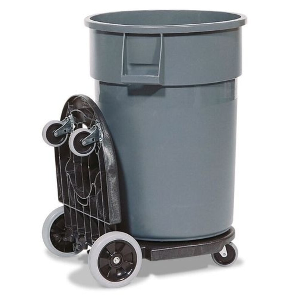 Produktabbildung: Denios Wertstoffsammler Vorrats- und Entsorgungswagen DENSORB mit 2 Behältern (120 und 170 l)