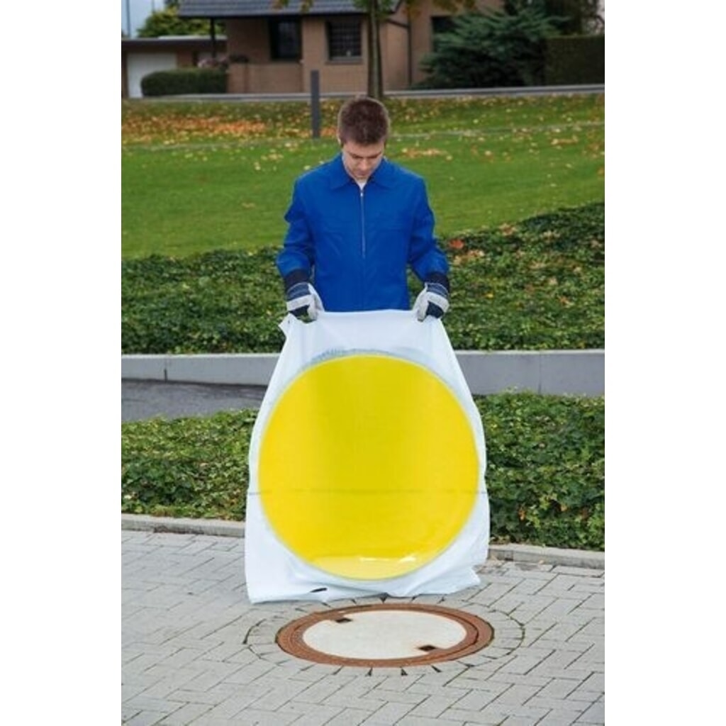 Denios Kanalschutz Abdichtmatte, runde Form, Höhe 8 mm, Ø 450 mm Produktabbildung: Denios Kanalschutz Abdichtmatte, runde Form, Höhe 8 mm, Ø 450 mm