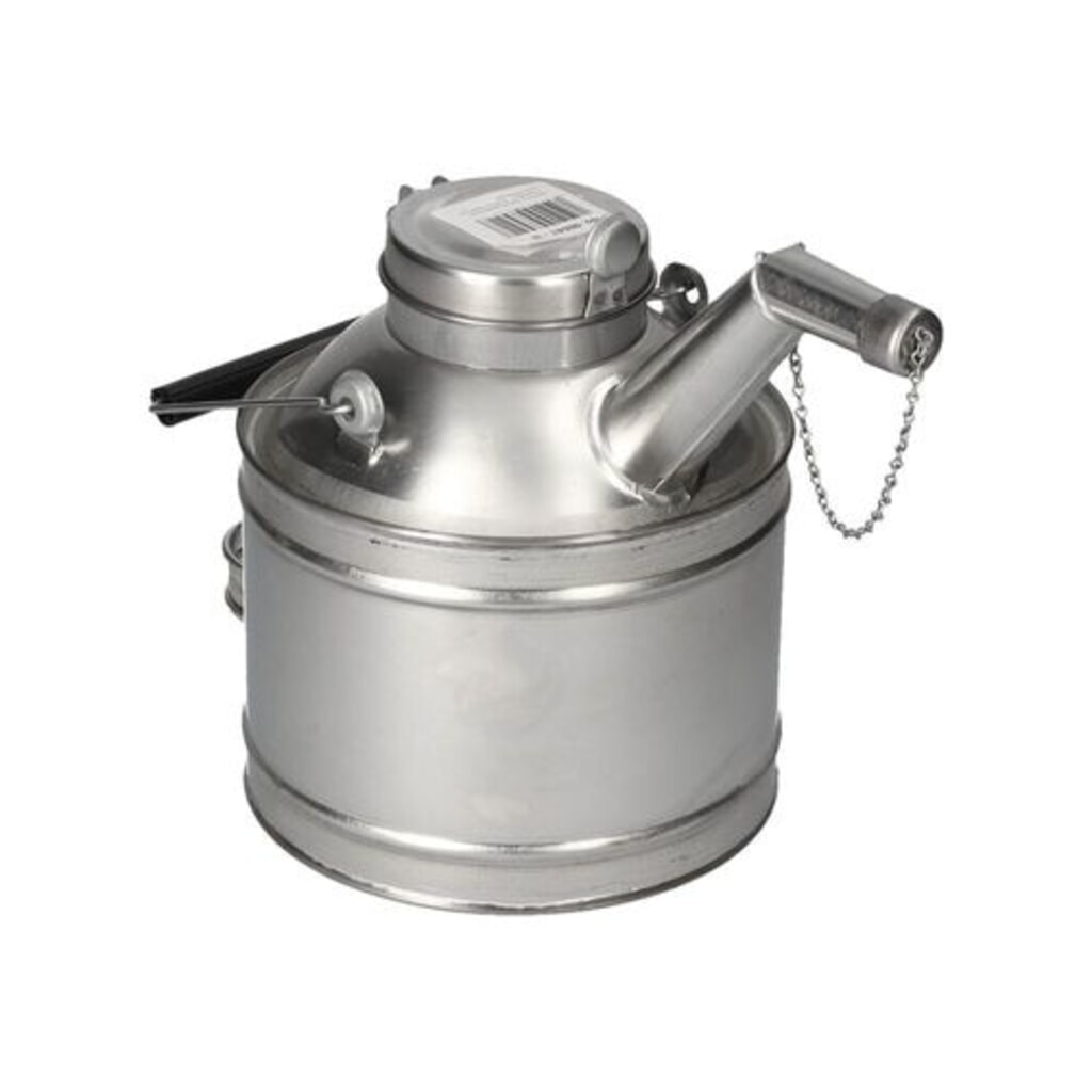 Produktabbildung: Denios Ölvorratskanne aus Weißblech, 3 l Volumen