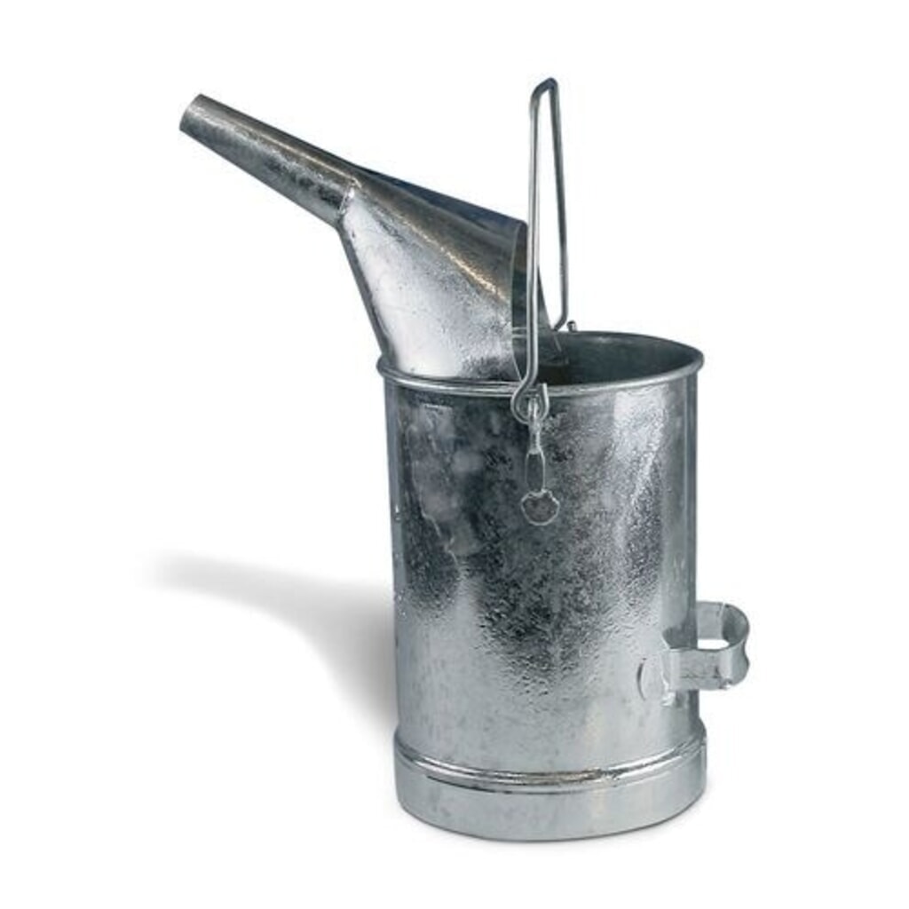 Denios Messeimer aus Stahlblech, verzinkt, mit innenliegender Skala, eichfähig, 5 l Produktabbildung: Denios Messeimer aus Stahlblech, verzinkt, mit innenliegender Skala, eichfähig, 5 l