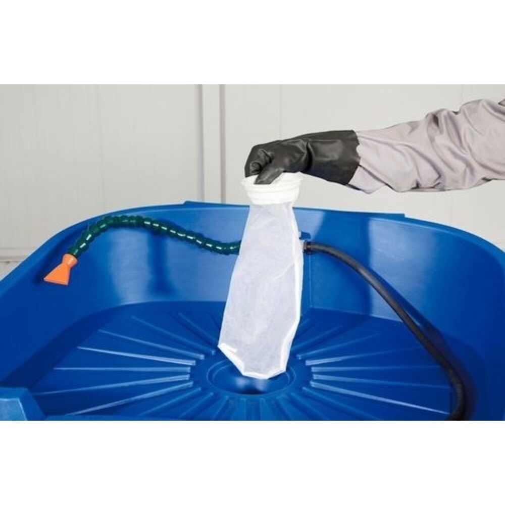 Produktabbildung Nr. 1: Filterbeutel für Denios Beckenablauf im Pinselwaschtisch 10" 50µ
