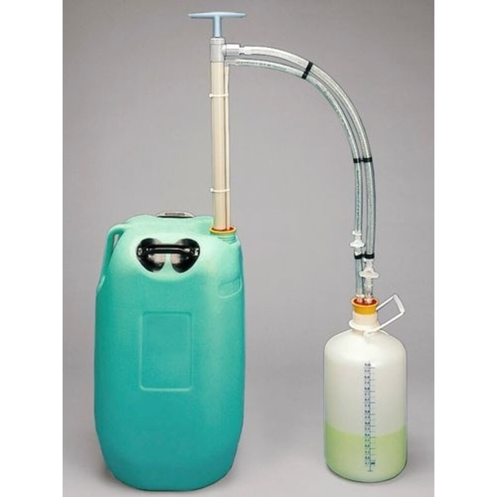 Denios Fasspumpe aus Polypropylen, gasdicht, mit Universal-Adapter Produktabbildung: Denios Fasspumpe aus Polypropylen, gasdicht, mit Universal-Adapter