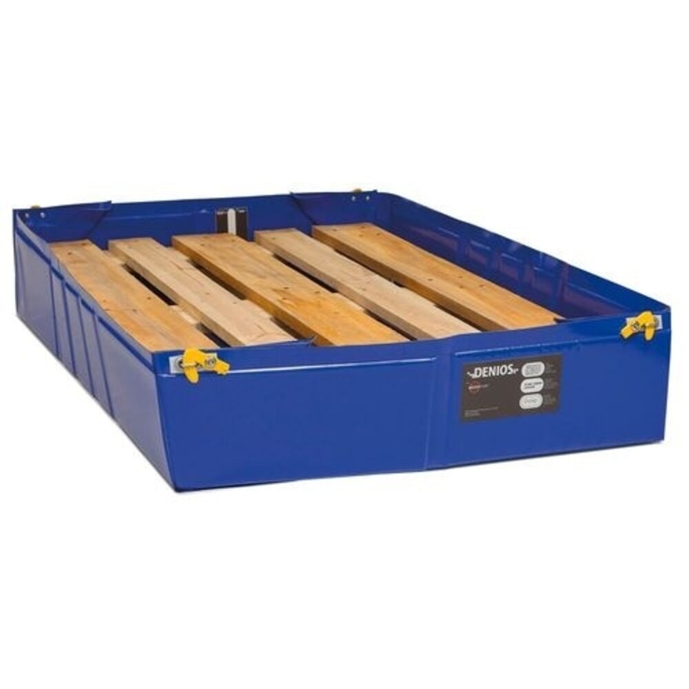 Produktabbildung: Denios Faltbare Mehrweg-Auffangwanne aus Kunststoff, Auffangvolumen 25 l, HxBxT 125 x 350 x 700 mm