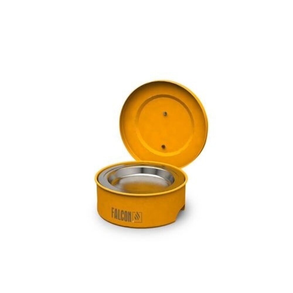 Produktabbildung Nr. 1: Denios Kleinteilereiniger FALCON aus Stahl, lackiert, mit Eintauchsieb, 2 l