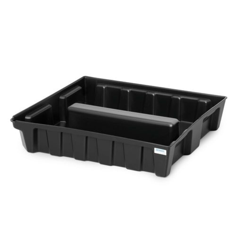 Produktabbildung Nr. 1: Denios Kleingebinde-Auffangwanne base-line aus PE, Höhe 160 mm, mit Ablauf, ohne Gitterrost, Auffangvolumen 70 l