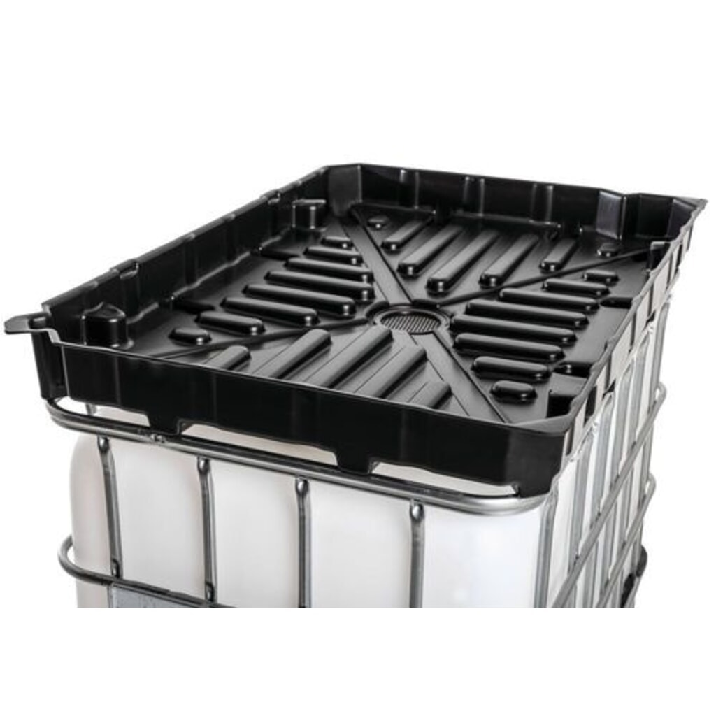 Produktabbildung: Denios Fasstrichter für IBC FALCON aus PE, Ablauföffnung Ø 150 mm, Typ Full Size 600, 40 l