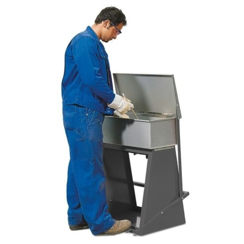 Denios Teilereiniger FALCON mit Tauchbehälter, 45 l Produktabbildung Nr. 2: Denios Teilereiniger FALCON mit Tauchbehälter, 45 l