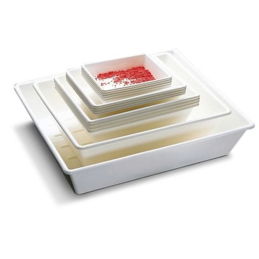 Produktabbildung Nr. 2: Denios Laborschalenset, mit je einer 1, 3, 5 und 15 l-Laborschale