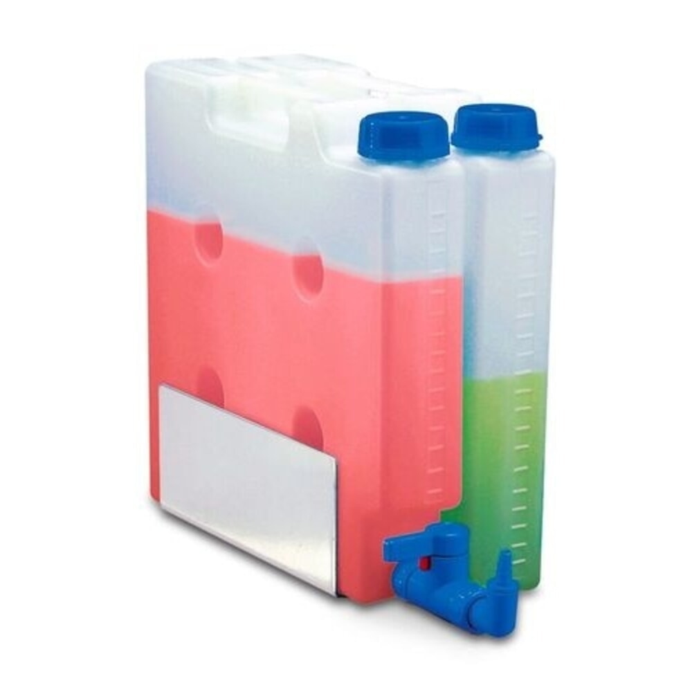 Produktabbildung Nr. 2: Denios Raumspar-Kanister aus transparentem Polypropylen (PP), 5 l Volumen, ohne Gewindestutzen