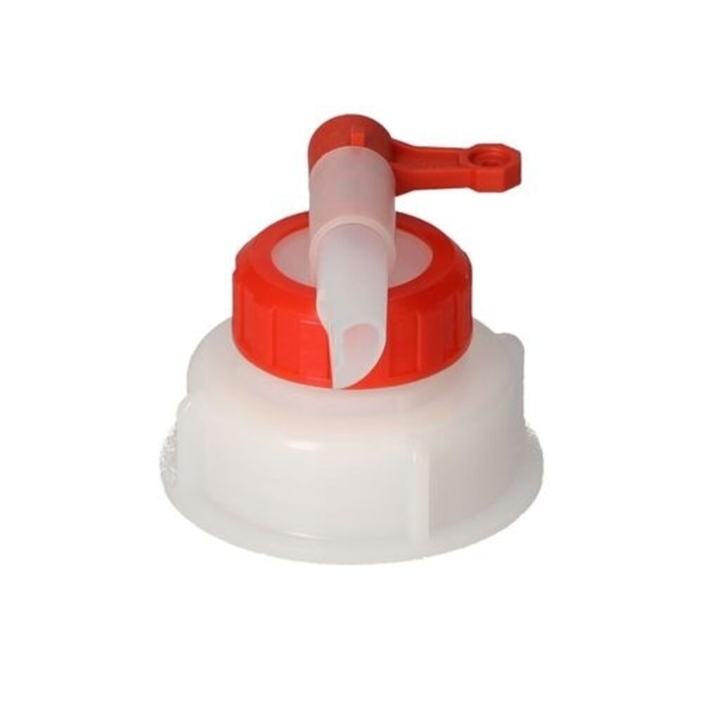 Produktabbildung Nr. 3: Denios Kunststoffhahn, lebensmittelecht, säurebeständig AH 61, Gewinde-Ø 61 mm