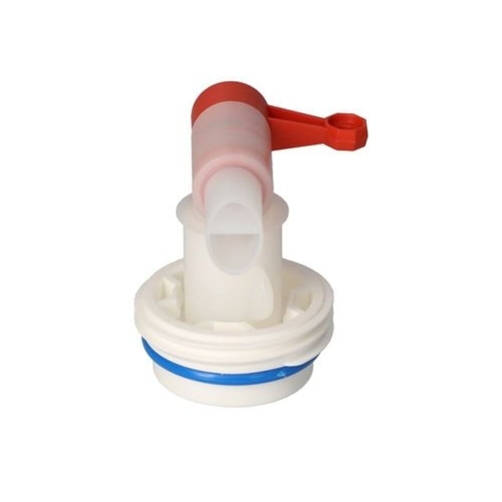 Produktabbildung Nr. 3: Denios Auslaufhahn HF-G, für L-Ringfässer, mit 2 Zoll-Mauser-Grobgewinde