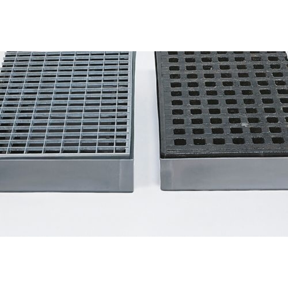 Produktabbildung Nr. 3: Denios Kleingebinde-Auffangwanne classic-line aus Stahl, verzinkt, Auffangvolumen 20 l, HxBxT 120 x 400 x 600 mm