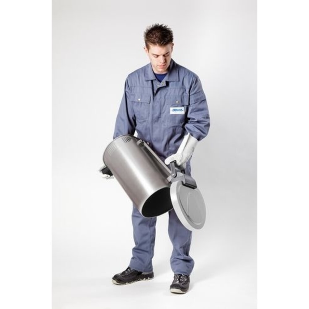 Produktabbildung Nr. 3: Denios Sicherheitsabfallbehälter, aus Edelstahl, mit Deckeldämpfung, 50 l Volumen
