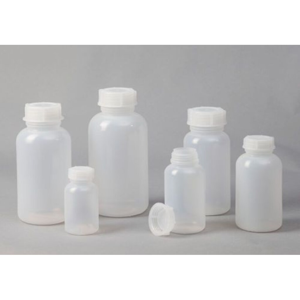 Denios Weithalsflaschen aus LDPE, rund, natur-transparent, 1500 ml, 6 Stück Produktabbildung Nr. 3: Denios Weithalsflaschen aus LDPE, rund, natur-transparent, 1500 ml, 6 Stück