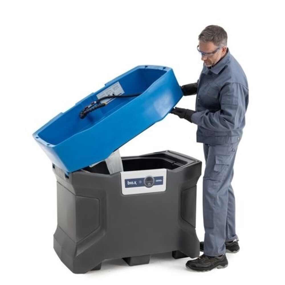 Produktabbildung Nr. 3: Denios Teilereiniger für die biologische und lösemittelfreie Reinigung bio.x C100, Nutzfläche BxT 970 x 600 mm