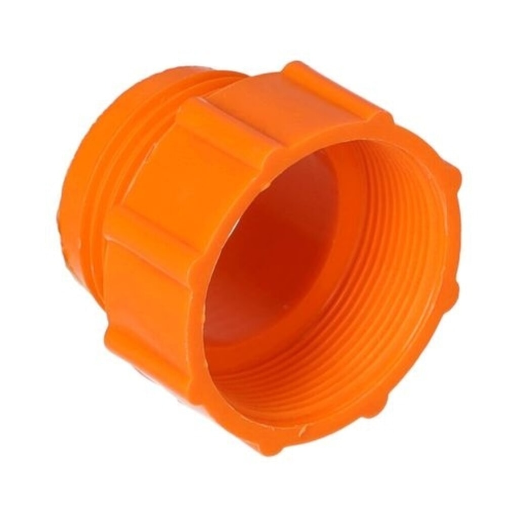 Denios Gewindeadapter von 2 Zoll fein (l) auf Trisure grob (A), orange Produktabbildung Nr. 4: Denios Gewindeadapter von 2 Zoll fein (l) auf Trisure grob (A), orange