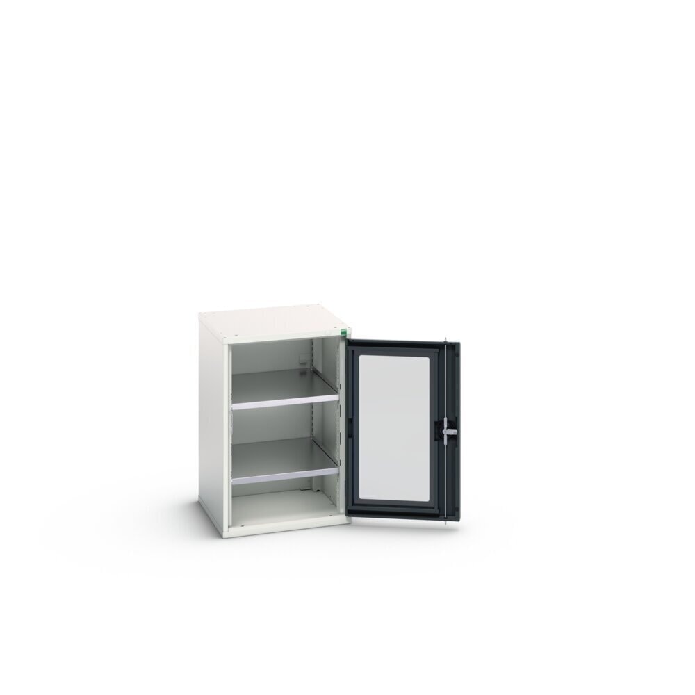 Produktabbildung Nr. 3: bott verso Beistellschrank mit Sichtfenster, mit 2 Fachböden, BxTxH: 525 x 550 x 800 mm