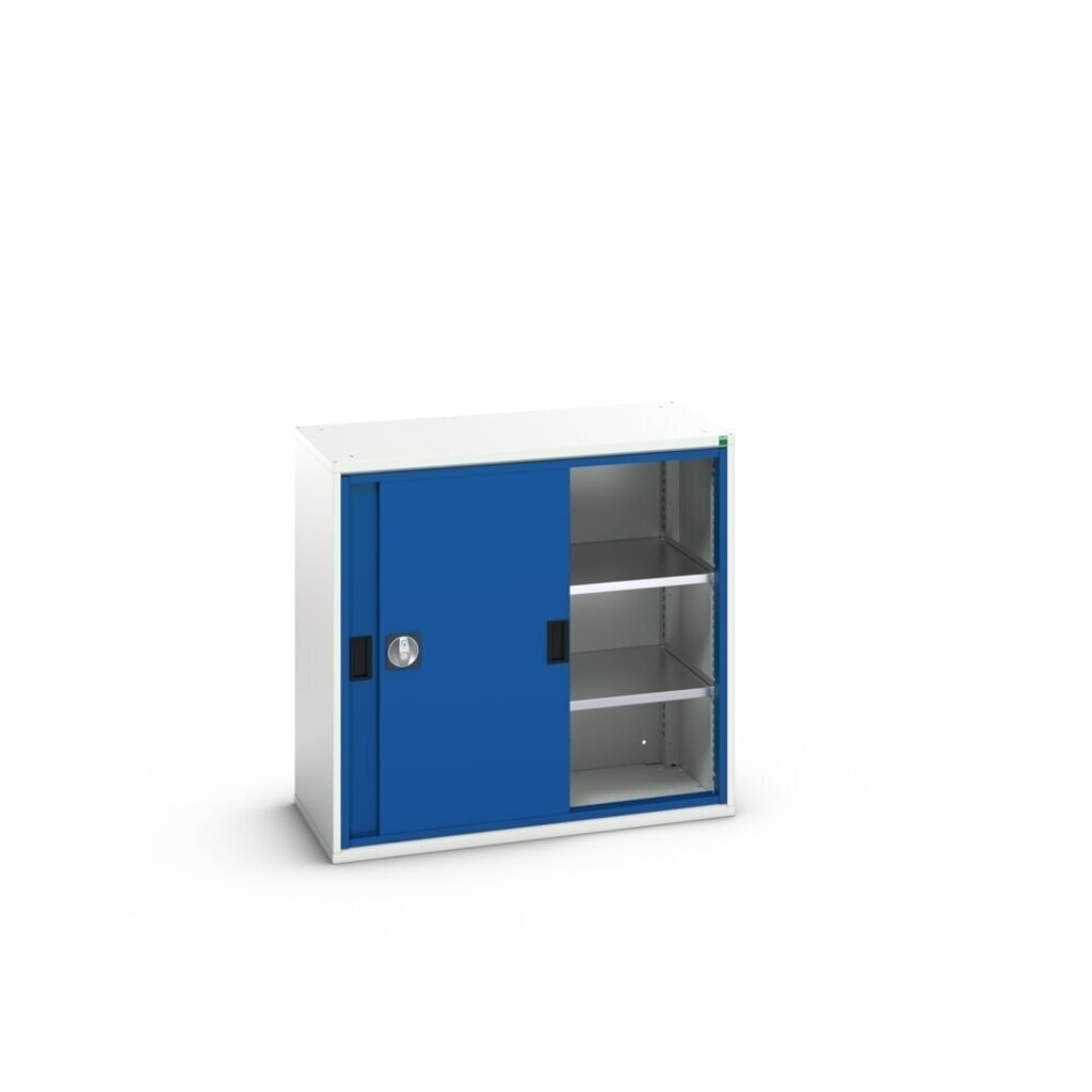 bott verso Schiebetürschrank, mit 2 Fachböden, BxTxH: 1050 x 550 x 1000 mm Produktabbildung Nr. 4: bott verso Schiebetürschrank, mit 2 Fachböden, BxTxH: 1050 x 550 x 1000 mm