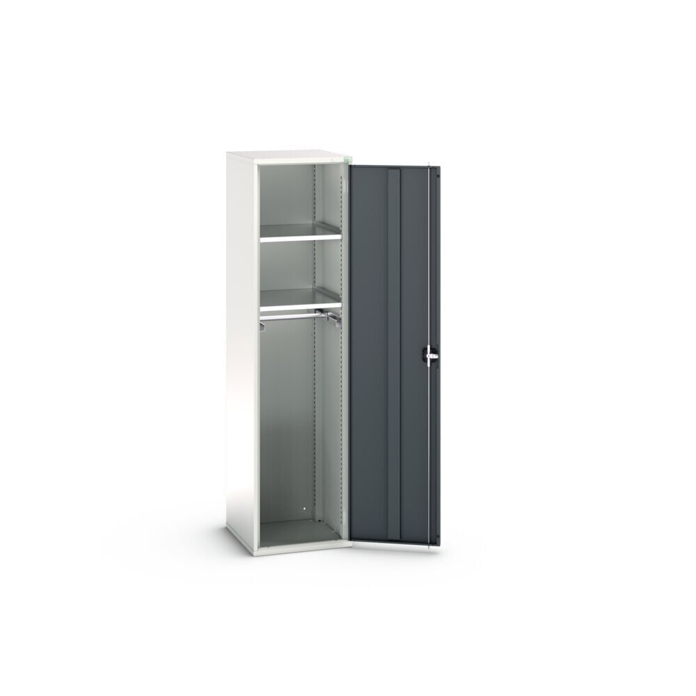 Produktabbildung Nr. 3: bott verso Garderobenschrank, mit 2 Fachböden und 1 Kleiderstange, BxTxH: 525 x 550 x 2000 mm