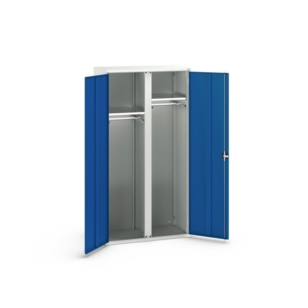 Produktabbildung Nr. 3: bott verso Flügeltürschrank mit Schubladen, mit 2 Fachböden und 2 Kleiderstangen, BxTxH: 1050 x550 x 2000 mm