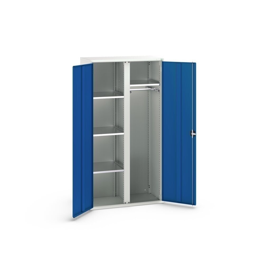 Produktabbildung Nr. 3: bott verso Flügeltürschrank, mit 4 Fachböden und 1 Kleiderstange, BxTxH: 1050 x550 x 2000 mm