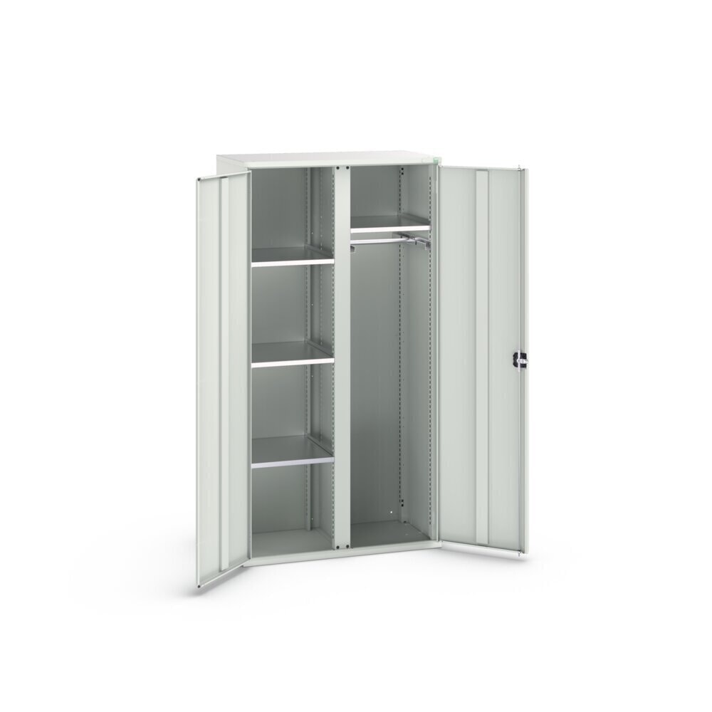 Produktabbildung Nr. 3: bott verso Flügeltürschrank, mit 4 Fachböden und 1 Kleiderstange, BxTxH: 1050 x550 x 2000 mm