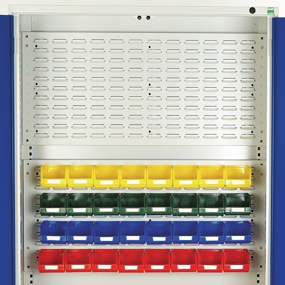 Produktabbildung Nr. 4: bott verso Schlitz-Rückwand, für 1300mm breiten Schrank