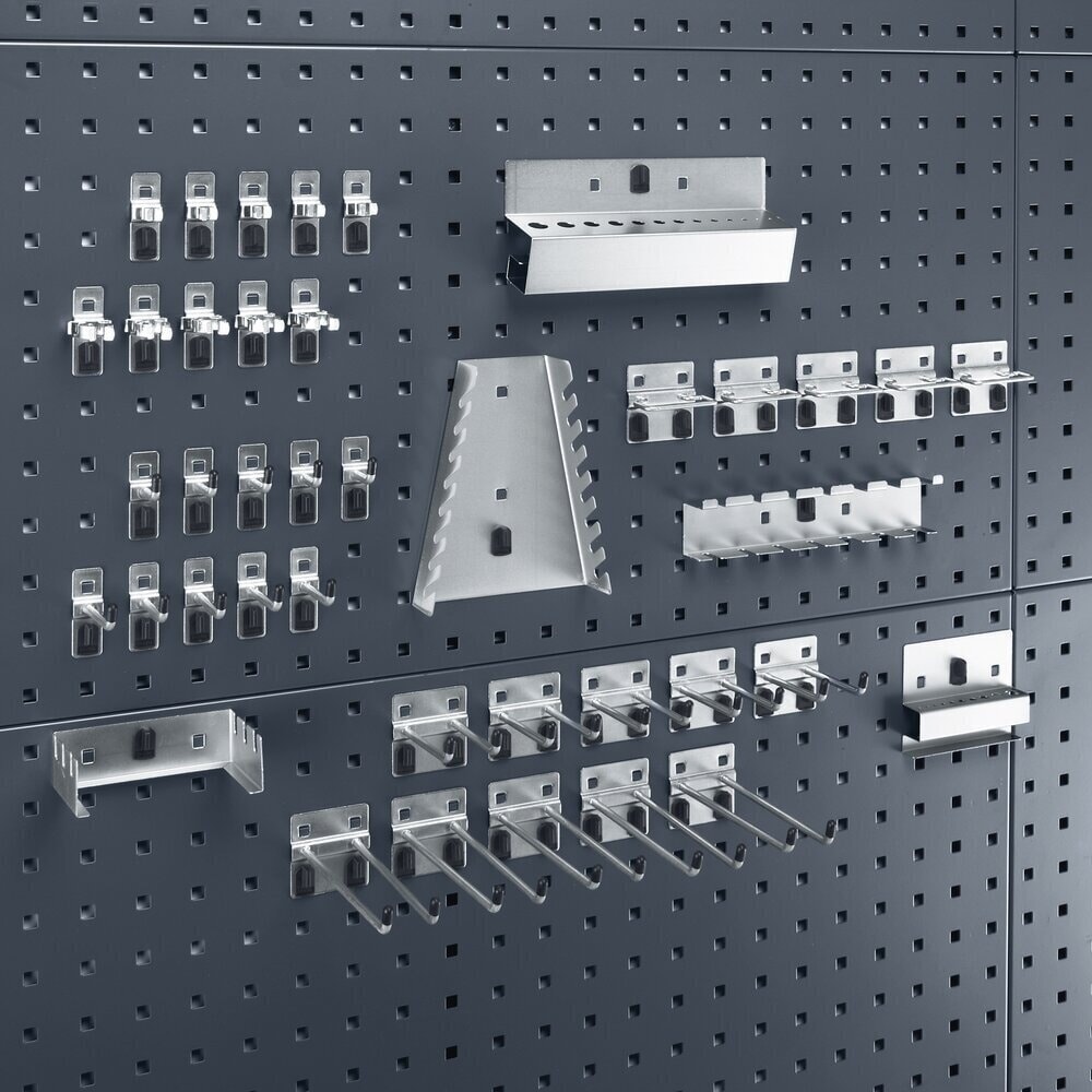 Produktabbildung Nr. 5: bott verso perfo-Rückwand, für 1300mm breiten Schrank