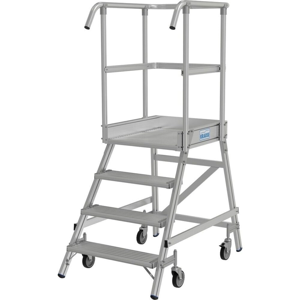 Produktabbildung Nr. 11: KRAUSE® STABILO Podesttreppe, 1-seitig, verfahrbar, Standhöhe 0,95 m