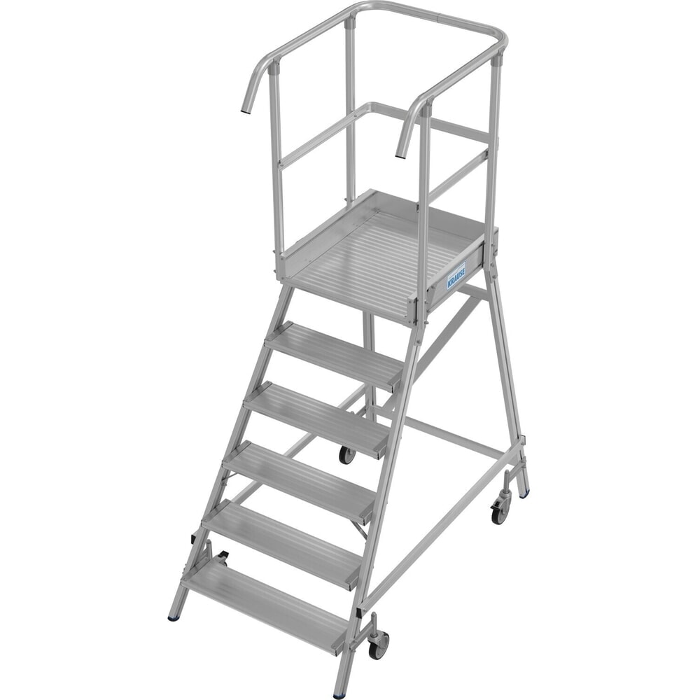 Produktabbildung Nr. 9: KRAUSE® STABILO Podesttreppe, 1-seitig, verfahrbar, Standhöhe 1,45 m