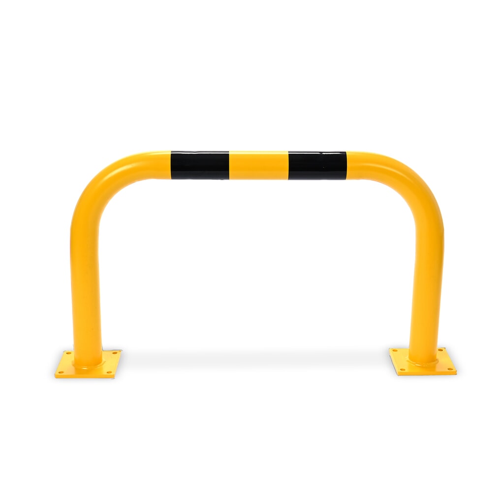 Steinbock® Rammschutzbügel, Innenbereich, HxL 600 x 1.000 mm, Ø 76 mm Produktabbildung: Steinbock® Rammschutzbügel, Innenbereich, HxL 600 x 1.000 mm, Ø 76 mm