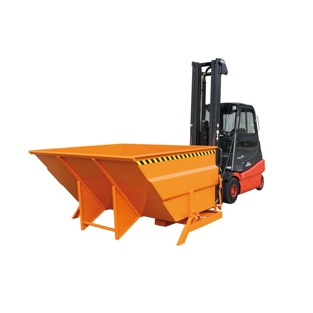 Produktabbildung Nr. 7: Eichinger® Kippbehälter extragroß und massiv, 2500 kg, 3000 Liter, reinorange