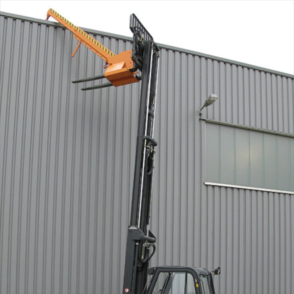 Produktabbildung Nr. 5: Eichinger® Kranarm teleskopierbar und höhenverstellbar, 2500 kg,  reinorange
