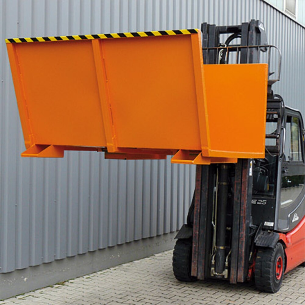 Produktabbildung Nr. 6: Eichinger® Langholz-Sammelplattform mit Seitenrampen, 500 kg feuerverzinkt