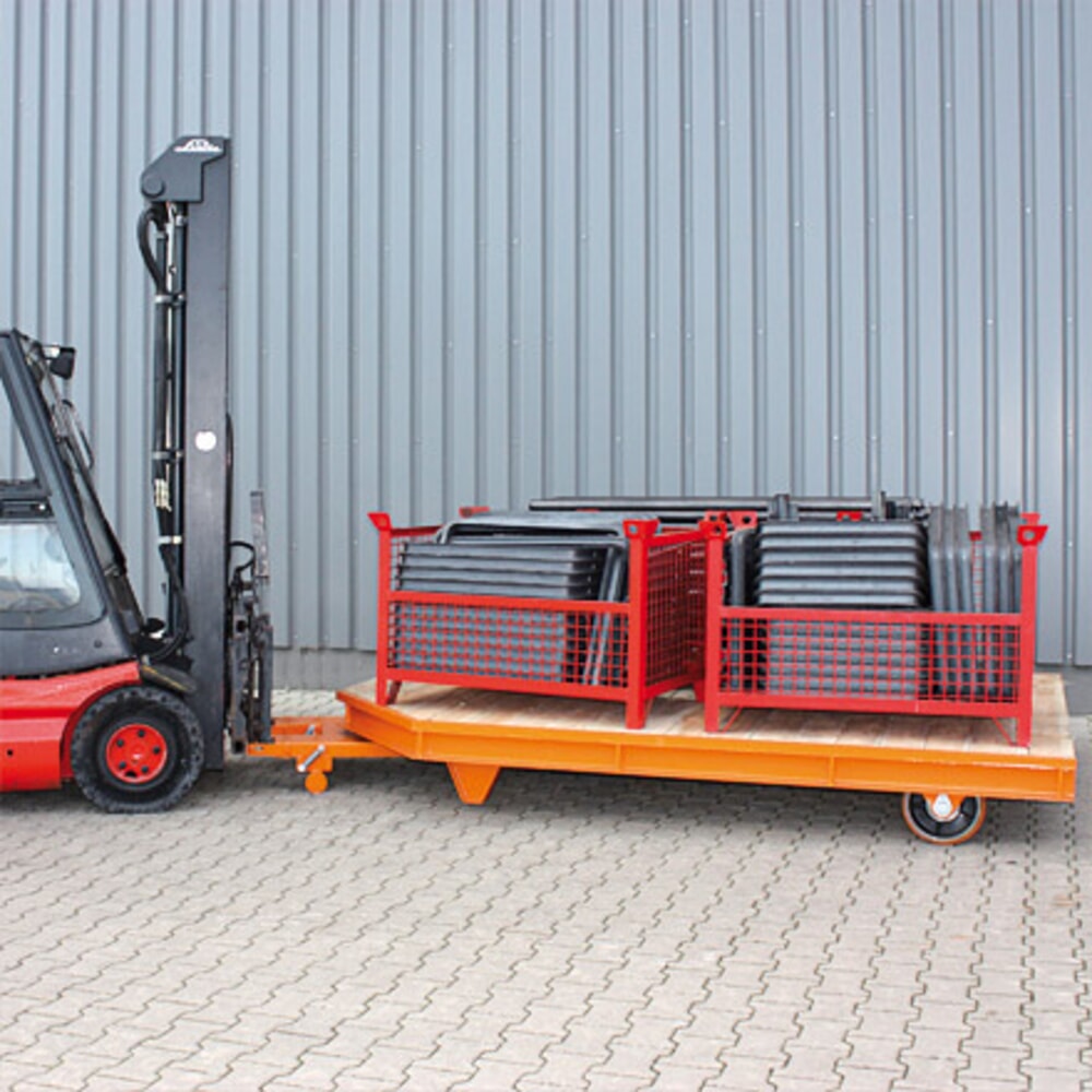 Produktabbildung Nr. 14: Eichinger® Kommissionierplattform, LxB 3610x2000 mm, reinorange