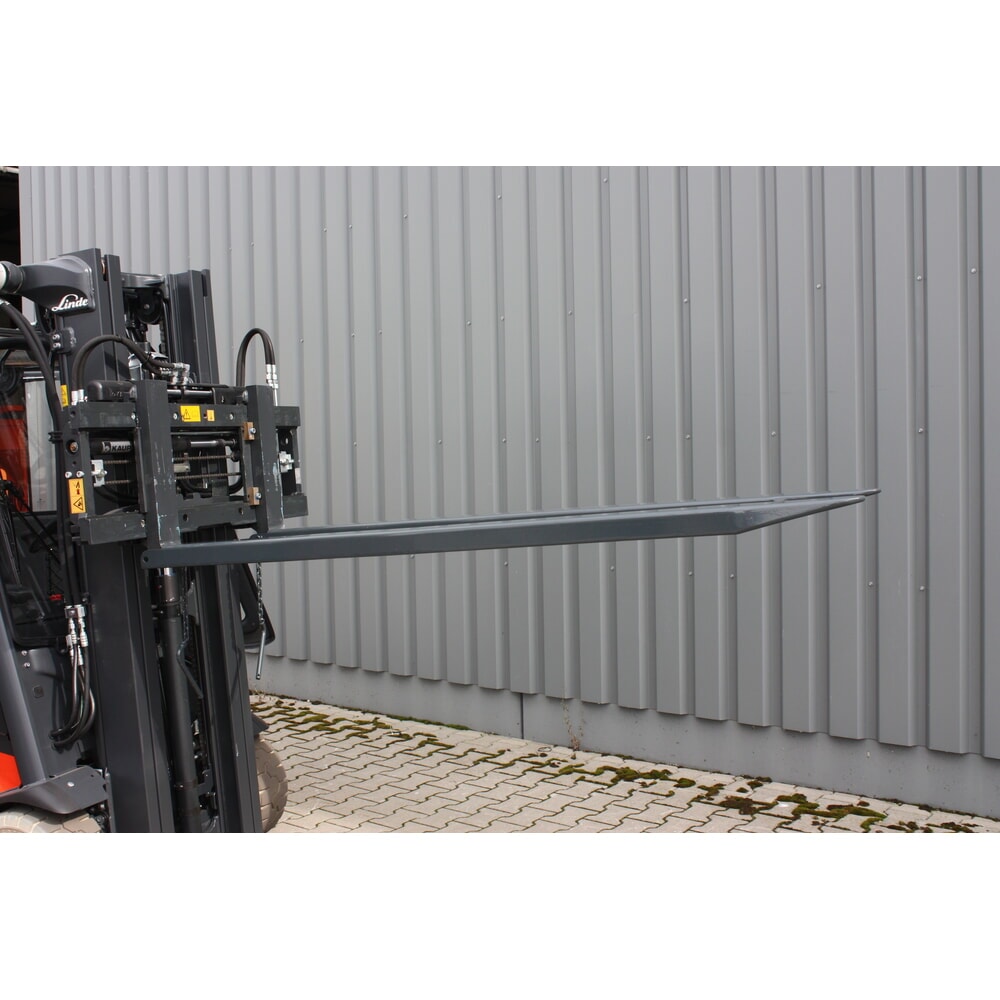 Produktabbildung Nr. 6: Eichinger® Gabelverlängerung geschl. 2200x125x50, Spitze im Curved Design, Sicherung unverlierbar, anthrazitgrau