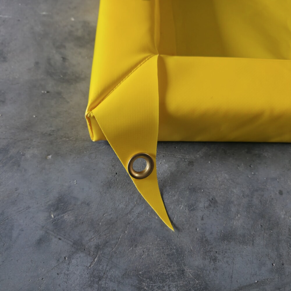 Produktabbildung Nr. 2: Steinbock® Faltbare Auffangwanne Light aus PVC, HxBxT 203 x 1.200 x 1.800 mm, Auffangvolumen 451 l
