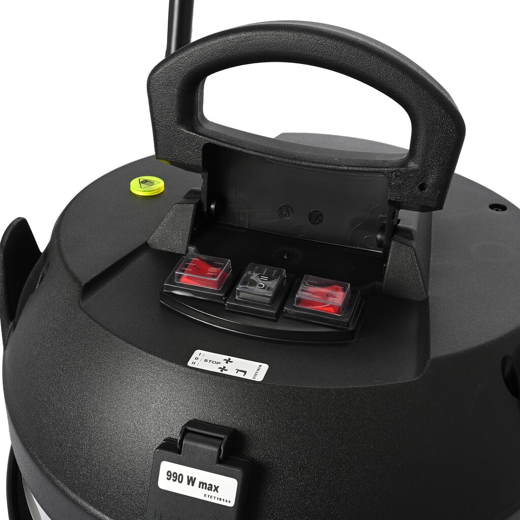 Steinbock® Sicherheitssauger trocken VS 2/62 M TC PN, M-Klasse, max. 2.400 W, 62 l, Edelstahl Produktabbildung Nr. 11: Steinbock® Sicherheitssauger trocken VS 2/62 M TC PN, M-Klasse, max. 2.400 W, 62 l, Edelstahl