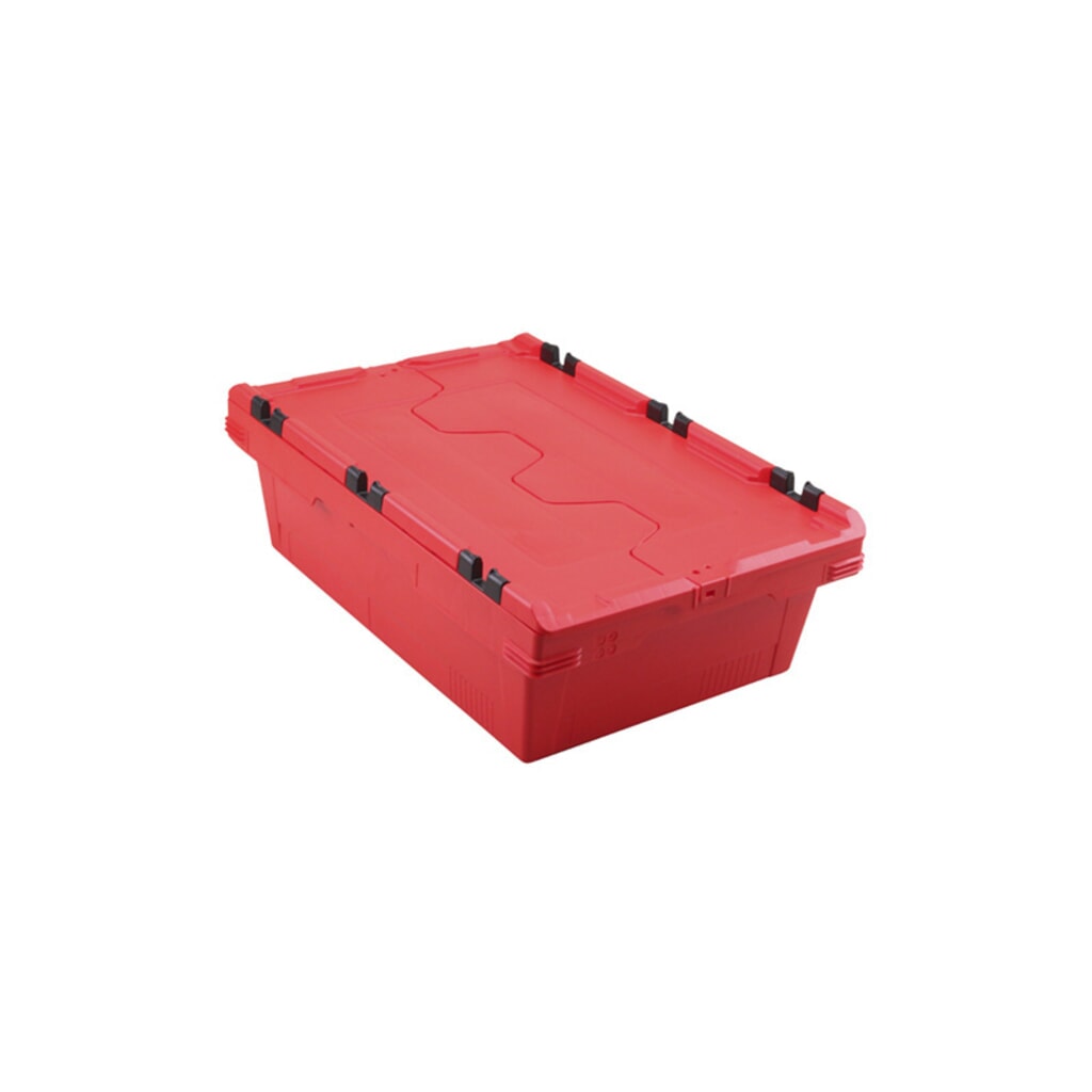 Produktabbildung Nr. 2: Allit Eurobox, aus PP, HxBxT 199 x 600 x 400 mm, 29 Liter, rot
