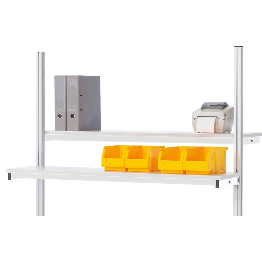 Produktabbildung Nr. 8: RAU Elektrisch höhenverstellbares Packtisch-Set adlatus 300, Aufbau mit Kartonmagazin, Abrolleinheit und Schneidegerät, HxBxT 1850-2250 mm x 2000 mm x 1000 mm
