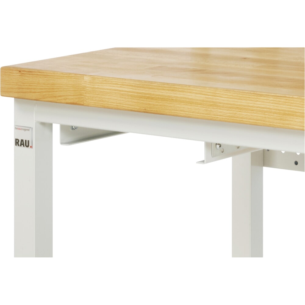 Produktabbildung Nr. 4: Ausziehbarer Mülleimer für RAU Packtisch, zur Untertischmontage, Volumen 60 l, schwarz