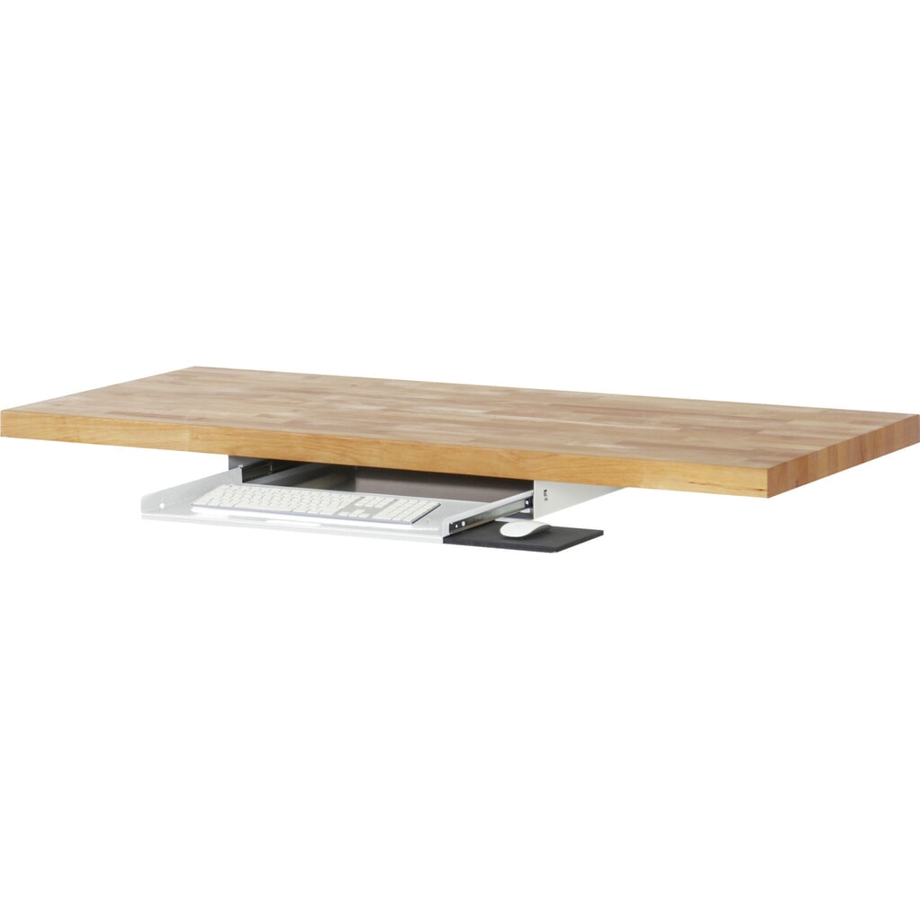 Produktabbildung: Tastaturauszug für RAU Packtisch, lichtgrau, HxBxT 85 mm x 640 mm x 485 mm