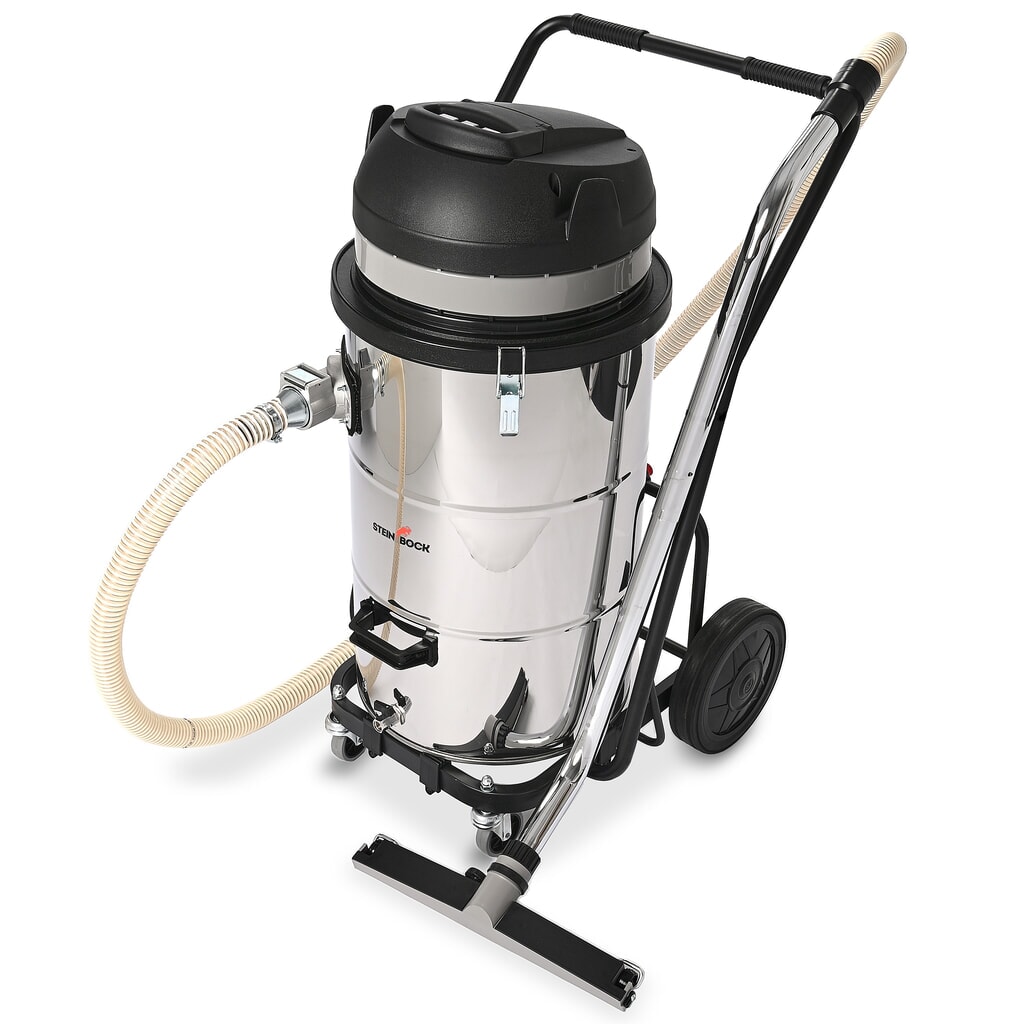 Produktabbildung: Steinbock® Öl- und Spänesauger VS 3/78 OIL, max. 3.500 W, 78 l, Edelstahl