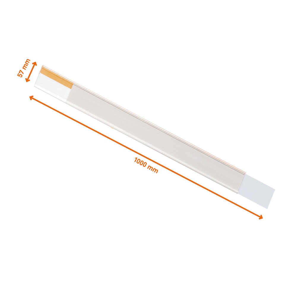 DURABLE Scannerschiene SCANFIX® BxH 1.000 x 57 mm Produktabbildung Nr. 3: DURABLE Scannerschiene SCANFIX® BxH 1.000 x 57 mm