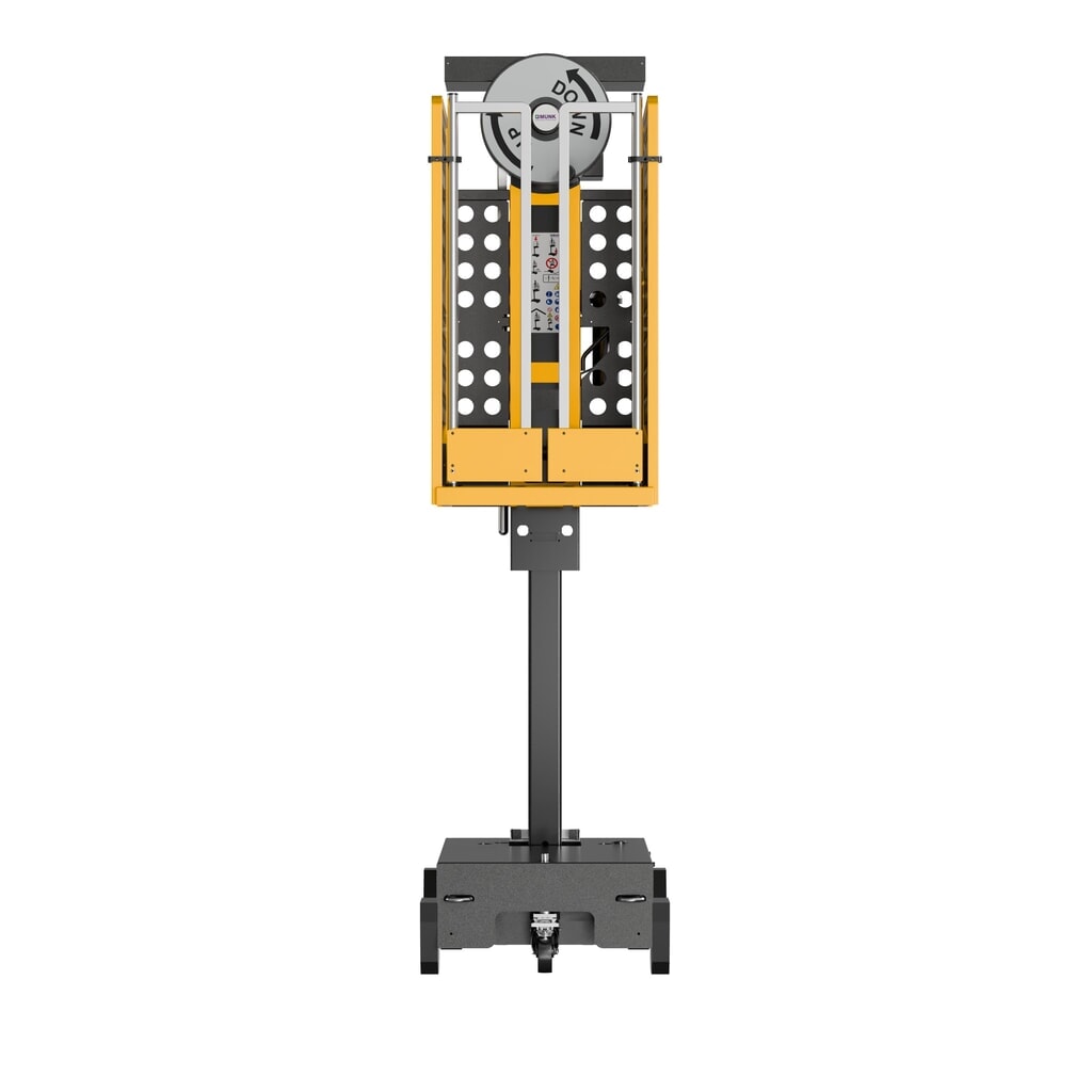Munk FlexxLift ML, Ein-Personen-Lift, Tragfähigkeit 150 kg, Arbeitshöhe 4,08 m Produktabbildung Nr. 2: Munk FlexxLift ML, Ein-Personen-Lift, Tragfähigkeit 150 kg, Arbeitshöhe 4,08 m