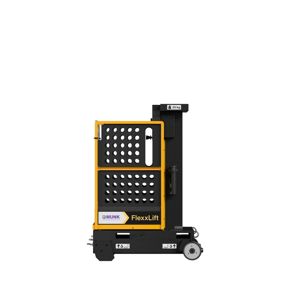 Munk FlexxLift ML, Ein-Personen-Lift, Tragfähigkeit 150 kg, Arbeitshöhe 4,08 m Produktabbildung Nr. 4: Munk FlexxLift ML, Ein-Personen-Lift, Tragfähigkeit 150 kg, Arbeitshöhe 4,08 m
