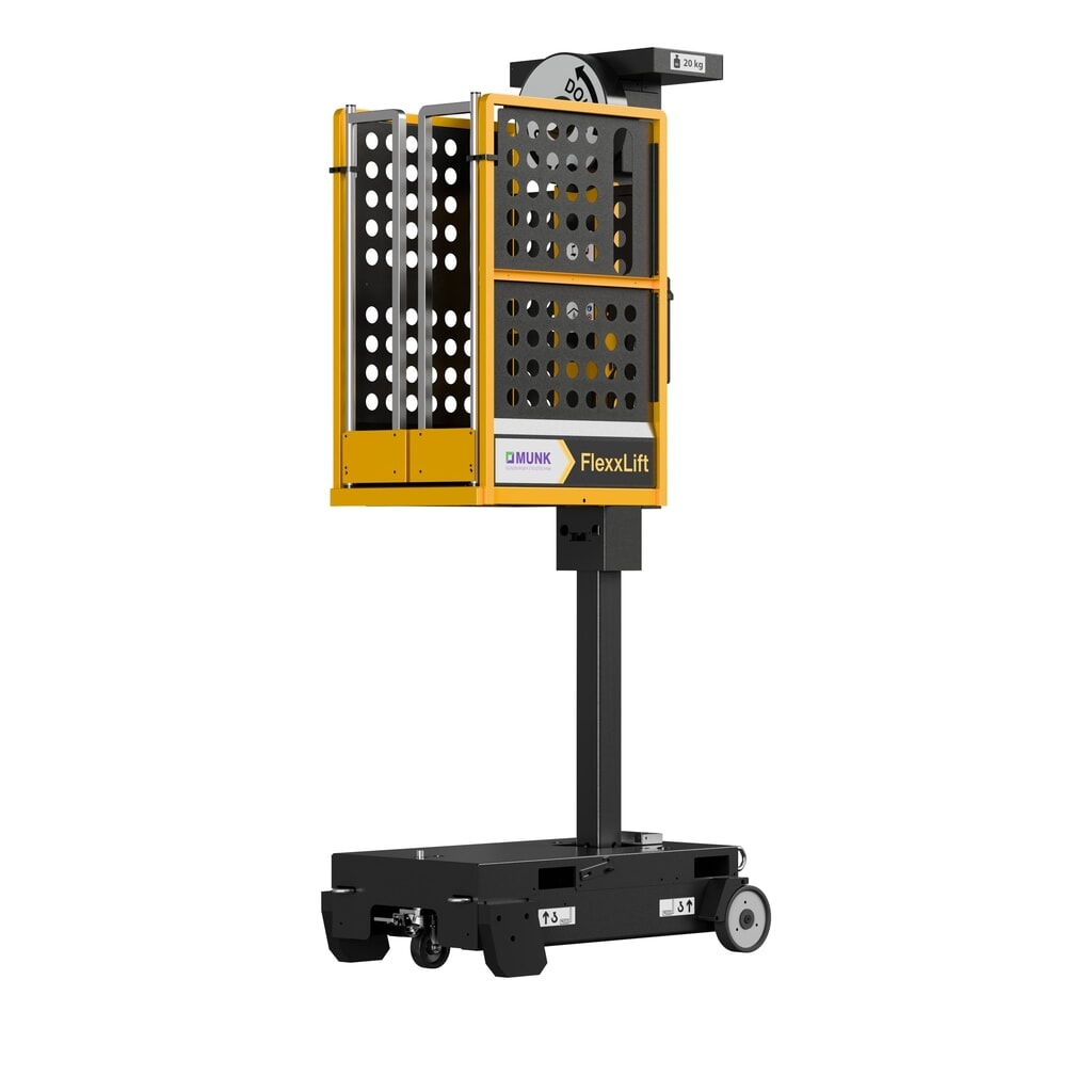 Munk FlexxLift ML, Ein-Personen-Lift, Tragfähigkeit 150 kg, Arbeitshöhe 4,08 m Produktabbildung Nr. 8: Munk FlexxLift ML, Ein-Personen-Lift, Tragfähigkeit 150 kg, Arbeitshöhe 4,08 m